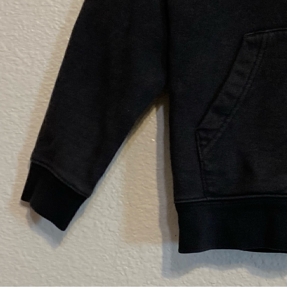 Carhartt Boys Sweatshirt Hoodie Jacket Full Zip Black 6 Kids - Picture 5 of 11